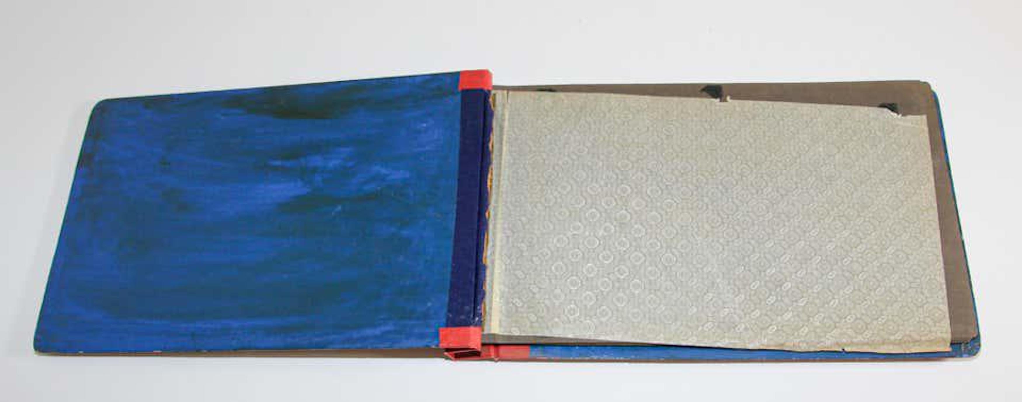 Hand Painted Middle Eastern Moorish Style Photo Album, 19th Century For Sale 4