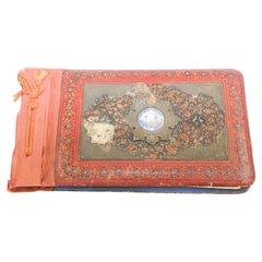 Hand Painted Middle Eastern Qajar Style Picture Photo Album