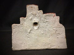 Hand-Painted Miniature House from Mallorca - Plaster Figurine - 2Y19