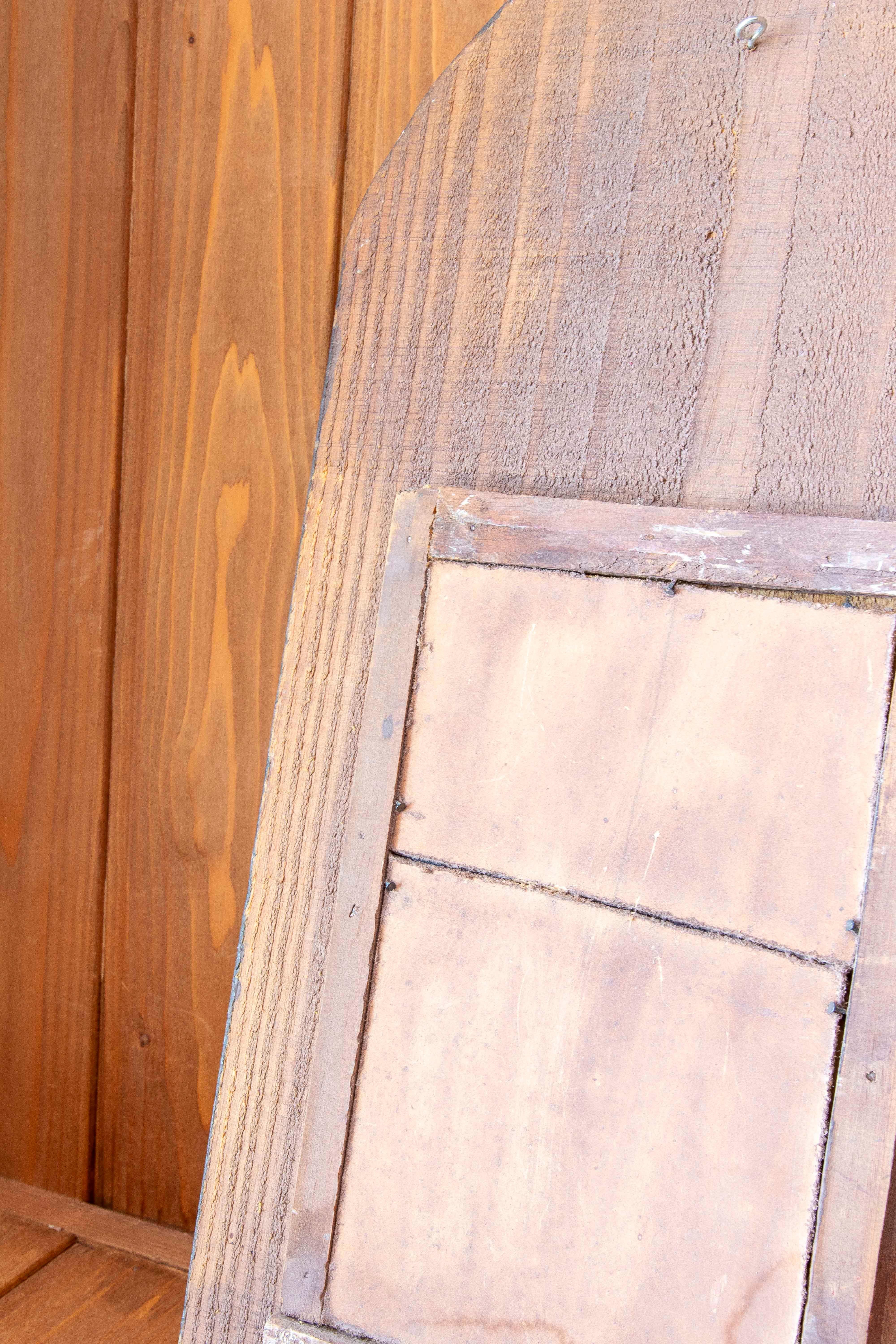 Espejo de Pared de Madera Estilo Morisco Pintado a Mano con Adornos en venta 10