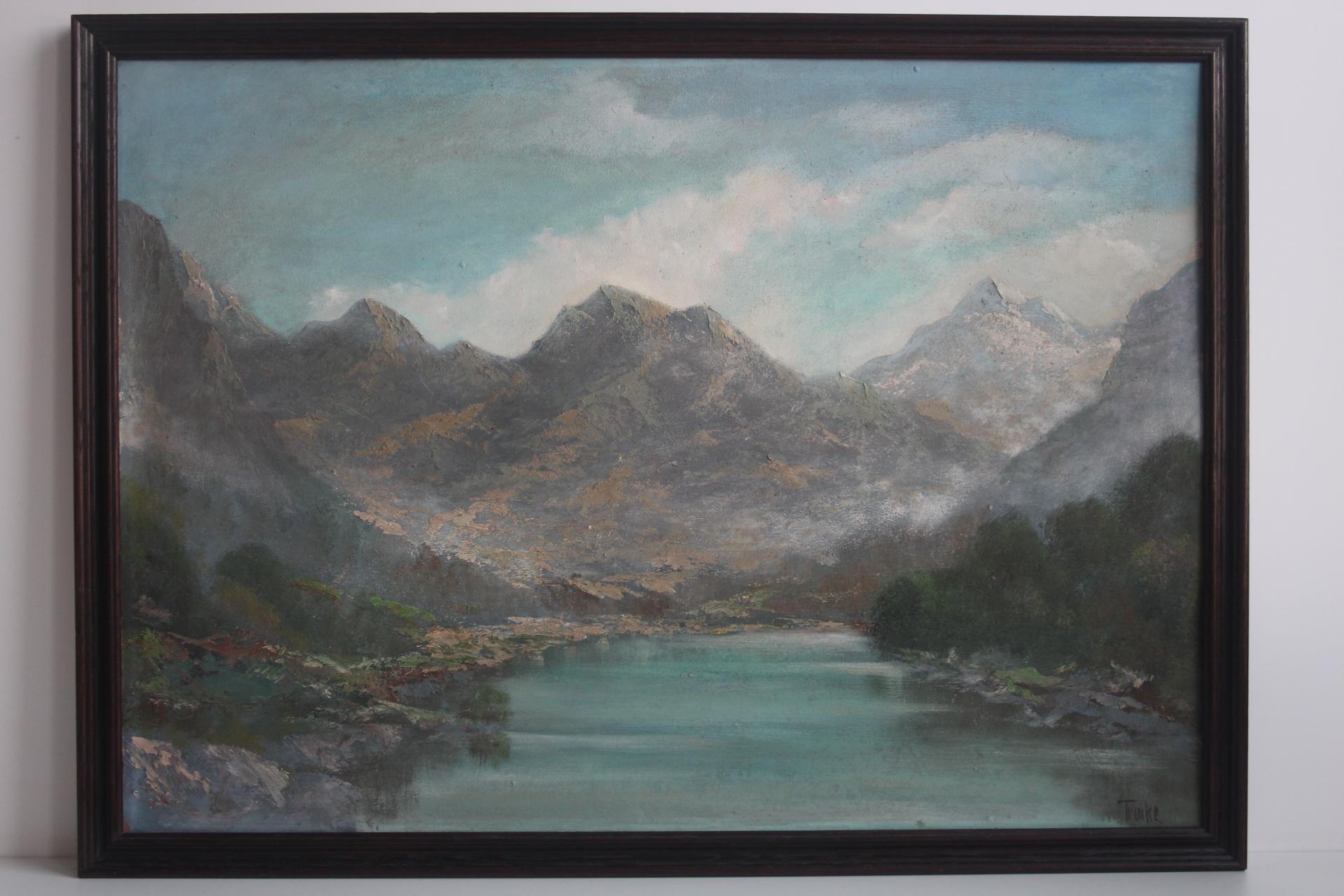 
Josef Trunke war ein Maler, der für seine Bilder von Bergen bekannt ist.
Titel des Werks: 