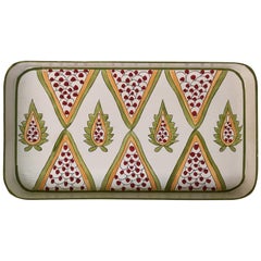 Hand Painted Persian Small Iron Tray