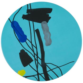 Bruce McLean Hand-Painted Platter 27, New