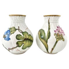 Hand Painted Porcelain Bud Vases Designed by Anna Weatherley