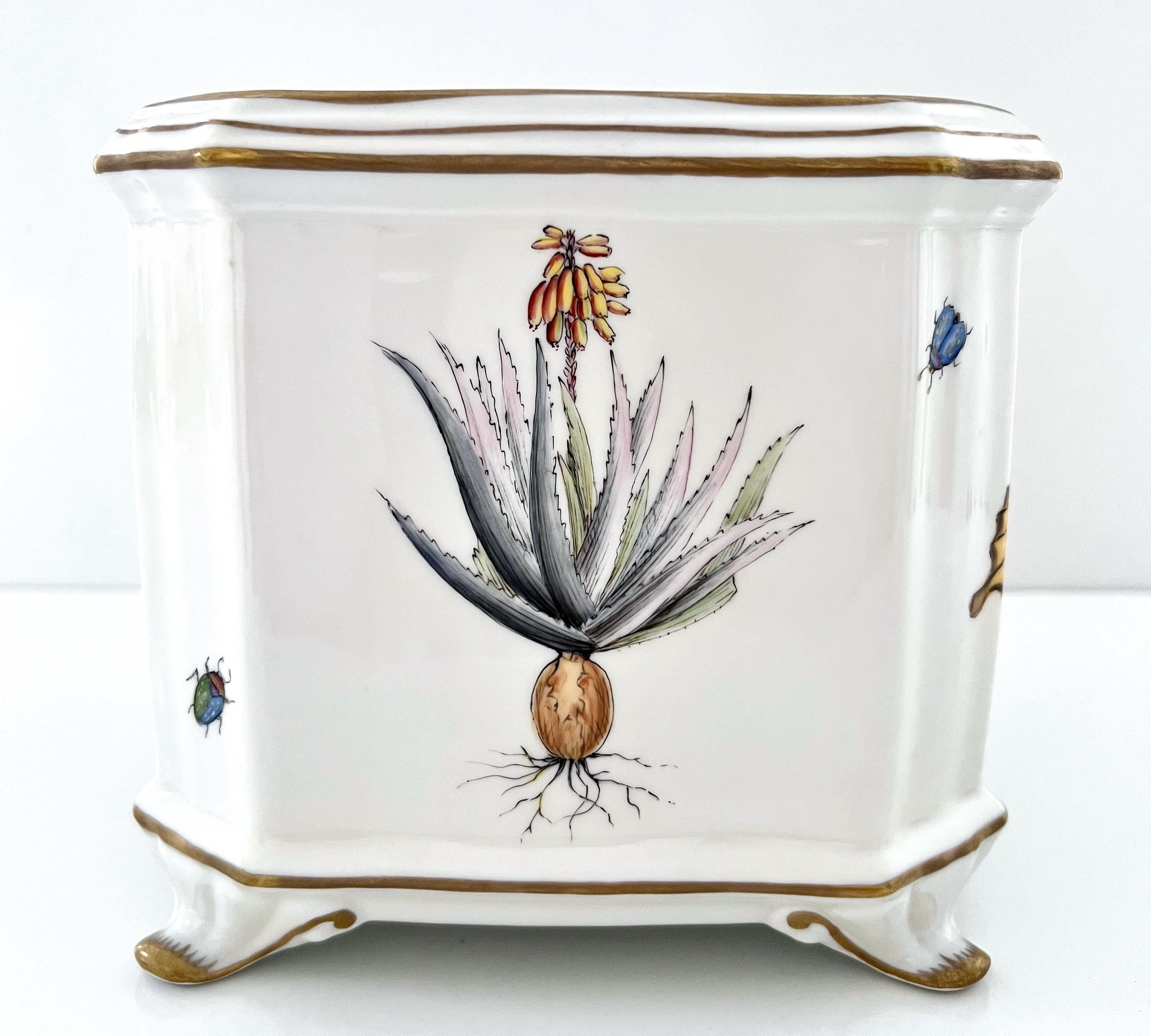 Anna Weatherley is a Washington, D.C. based designer. She has a very large collection of limited edition porcelain dinner table settings and decorative objects in her studio in Washington, D.C. Her porcelain collection is hand painted by a group of