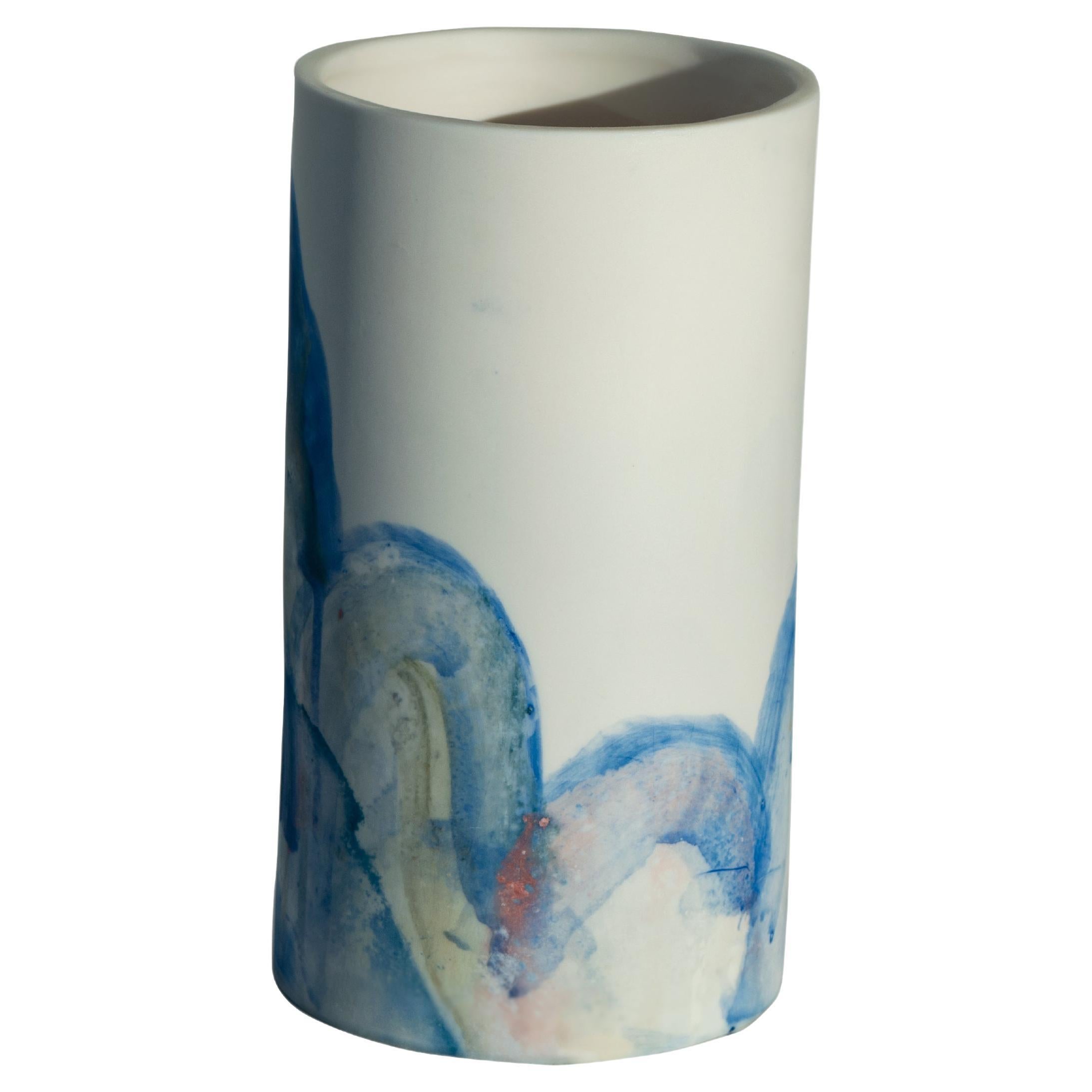 Beautiful Victorian American Belleek Willets Bulbous Hand Painted