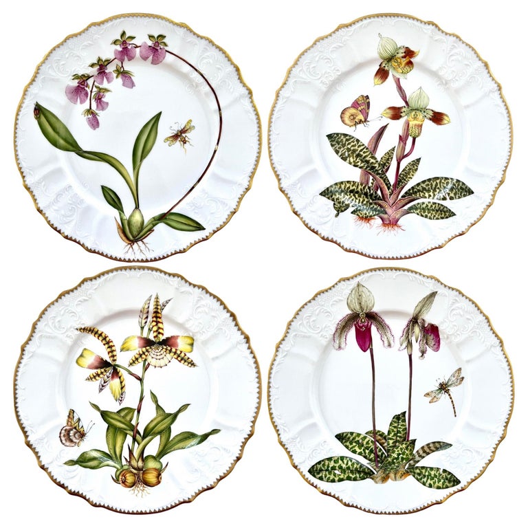 Ensemble 4 Assiettes à Dîner En Porcelaine Blanche Mikasa Chalk - 27 Cm, Micro-ondes Et Lave-vaisselle