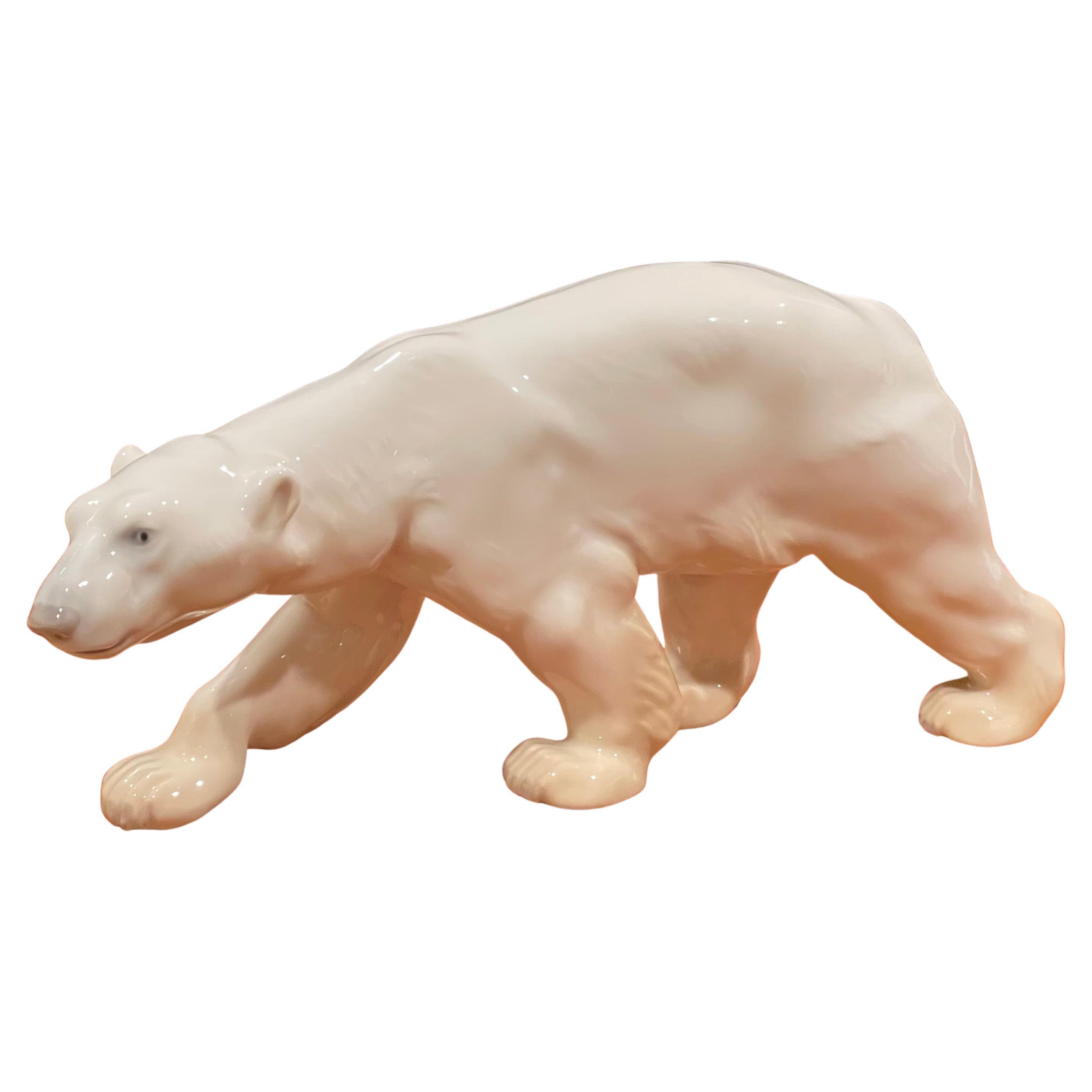 Details about   Polar Bear White Marble Figurine Wild Animal Stone Statue Russian Art Sculpture 