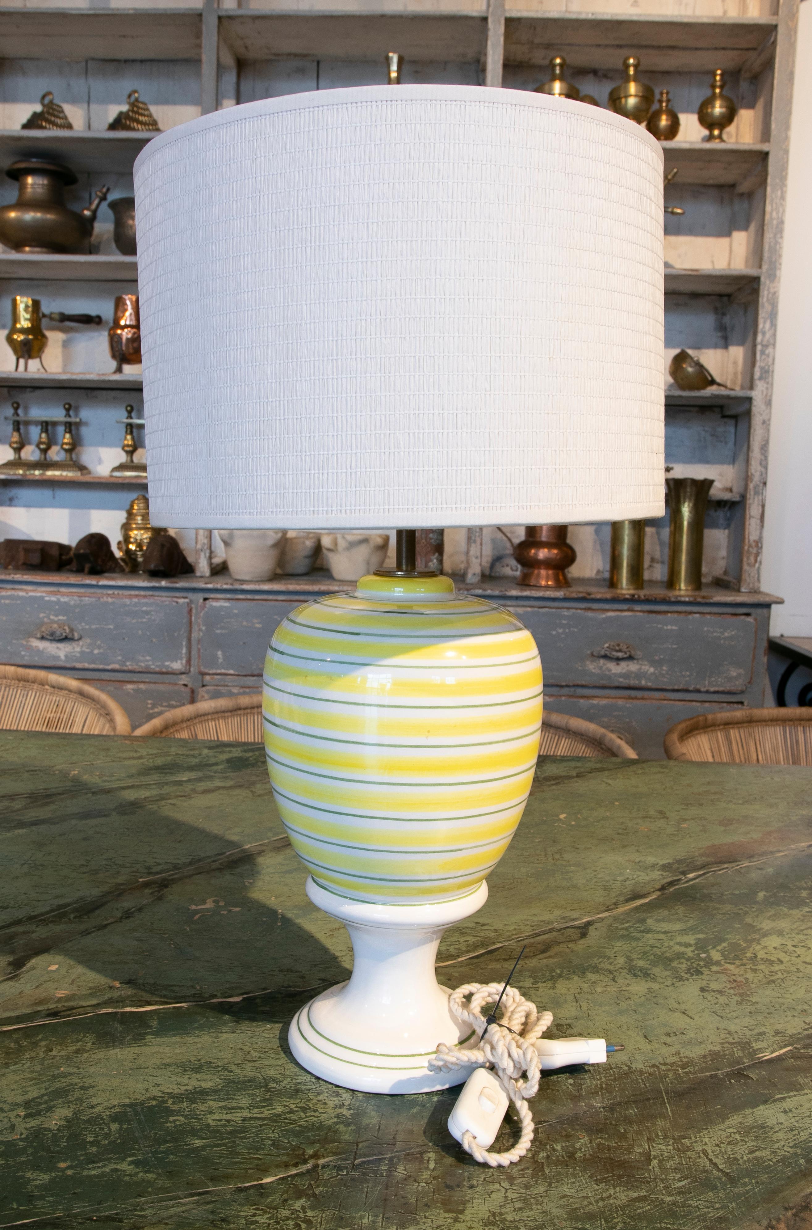 painted table lamps