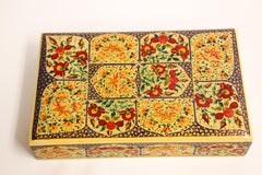 Hand Painted Rajasthani Lacquer Decorative Box