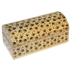 Hand Painted Rajasthani Moorish Lacquer Box