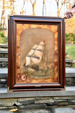 Hand Painted Replica of Mercantile Inglese XVIII