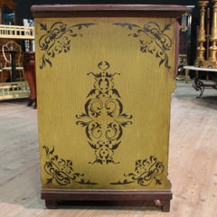 Hand Painted Rustic Sideboard, 20th Century