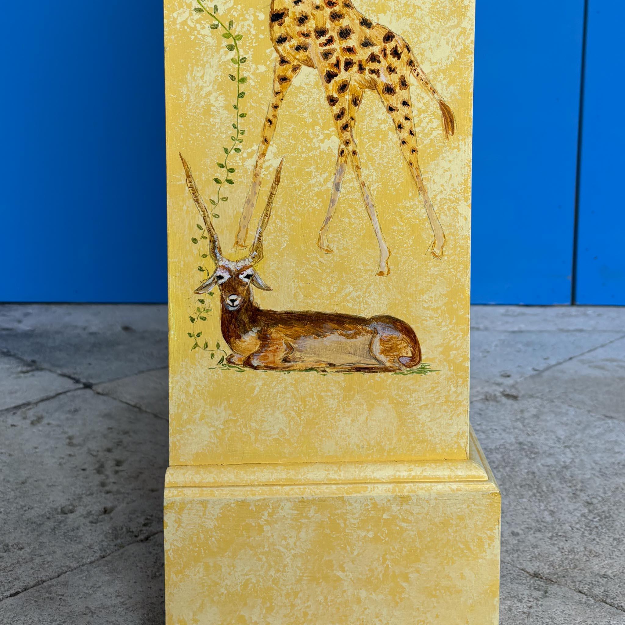 Hand-painted Safari Bookshelf 5