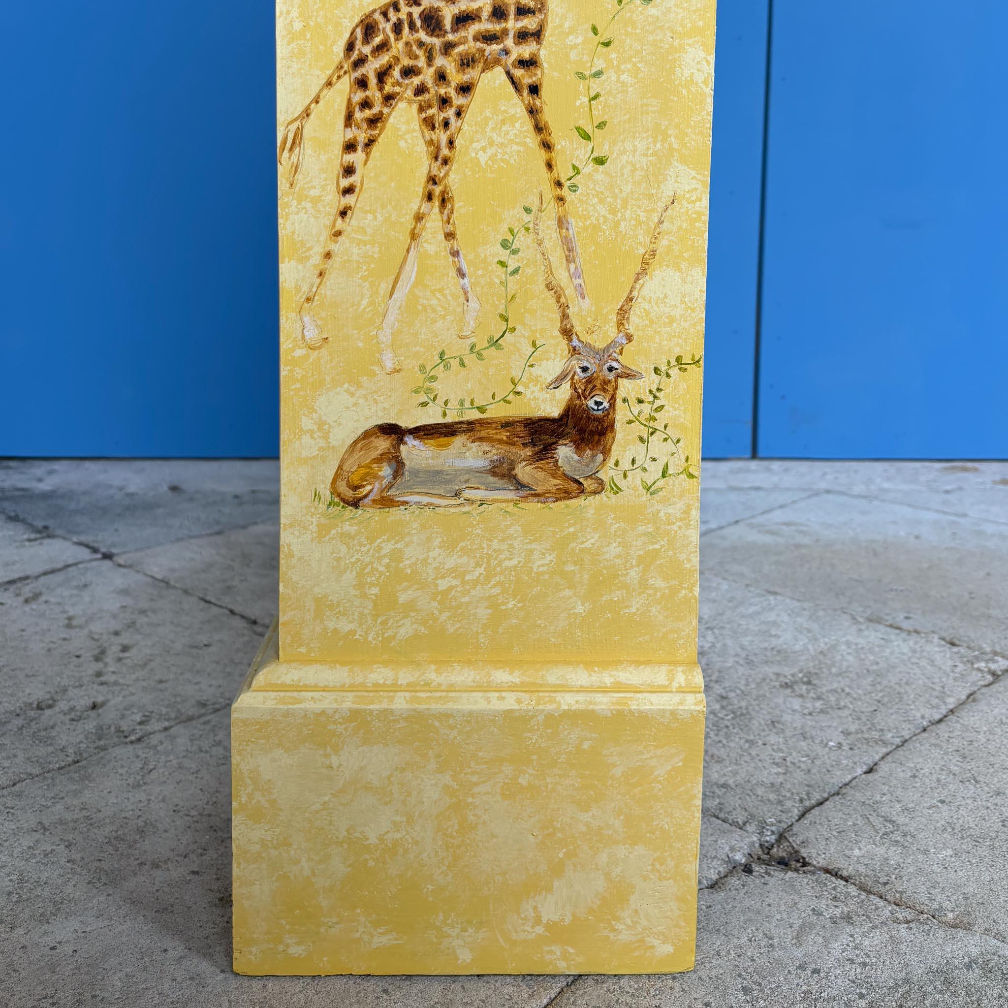 Hand-painted Safari Bookshelf 7