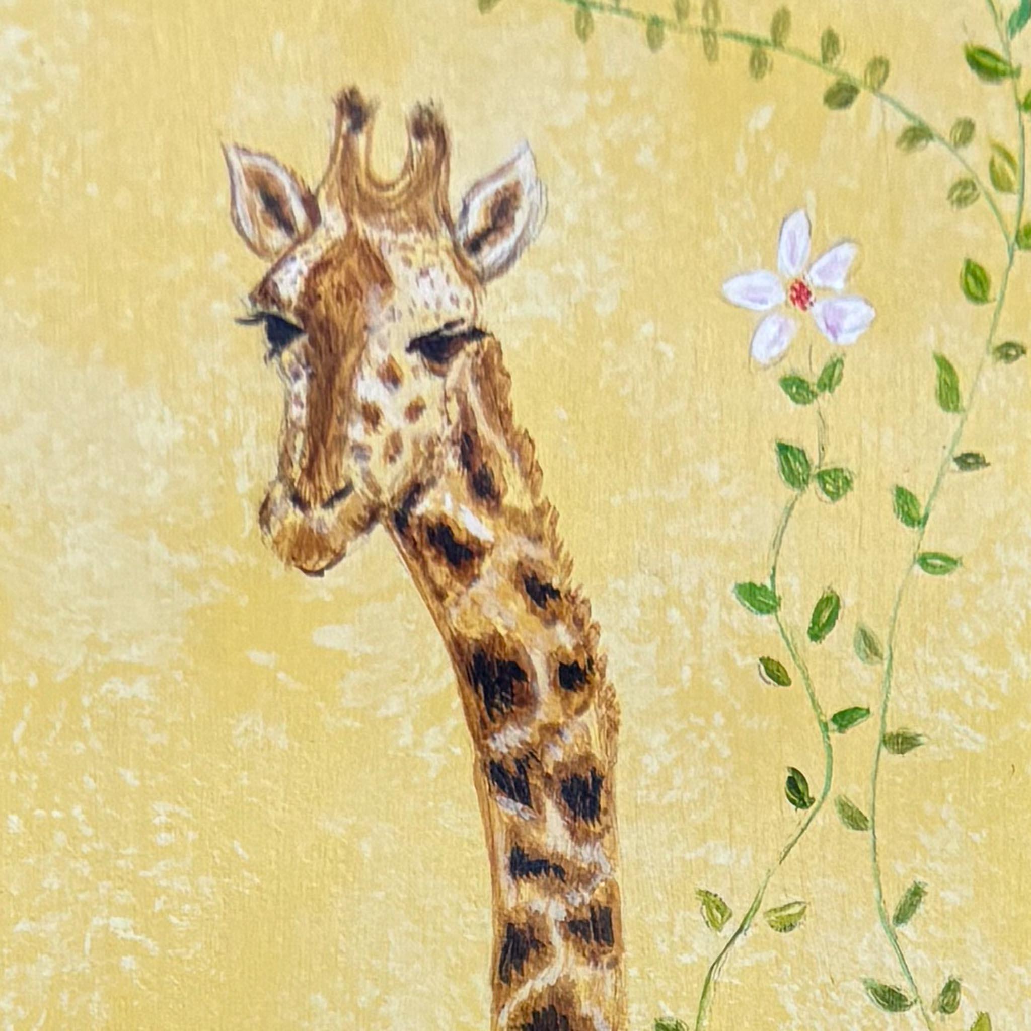 Hand-painted Safari Bookshelf 8