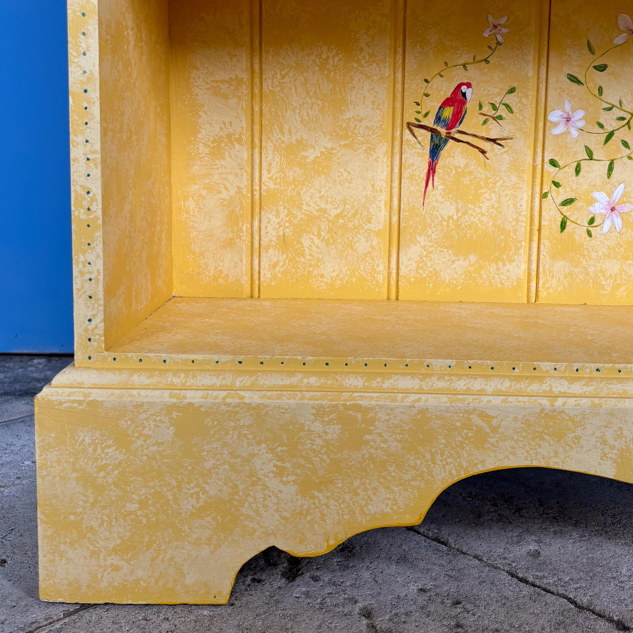 Hand-painted Safari Bookshelf 2