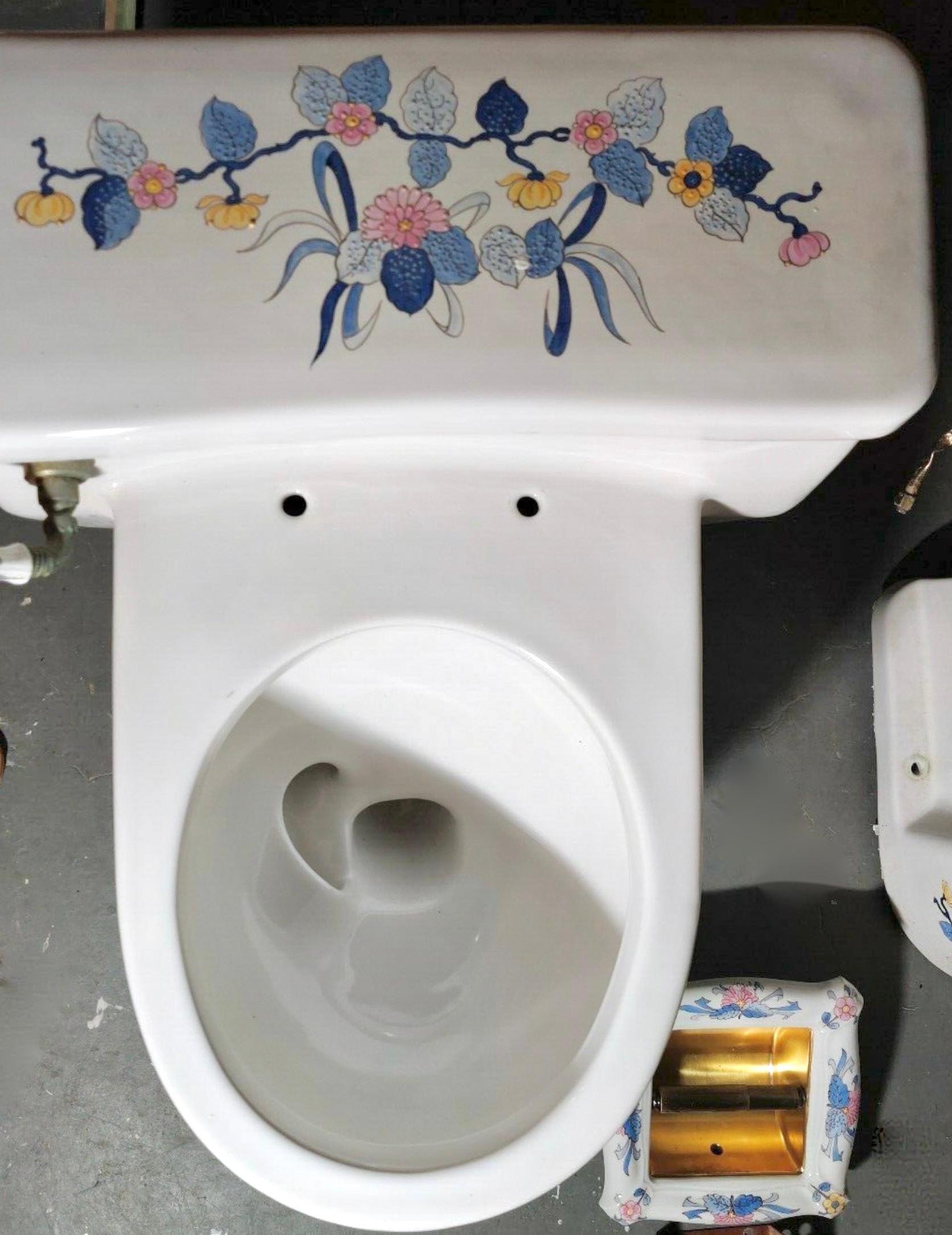 toilet bowl paint
