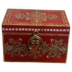 Hand Painted storage Jewelry Box - Made in India