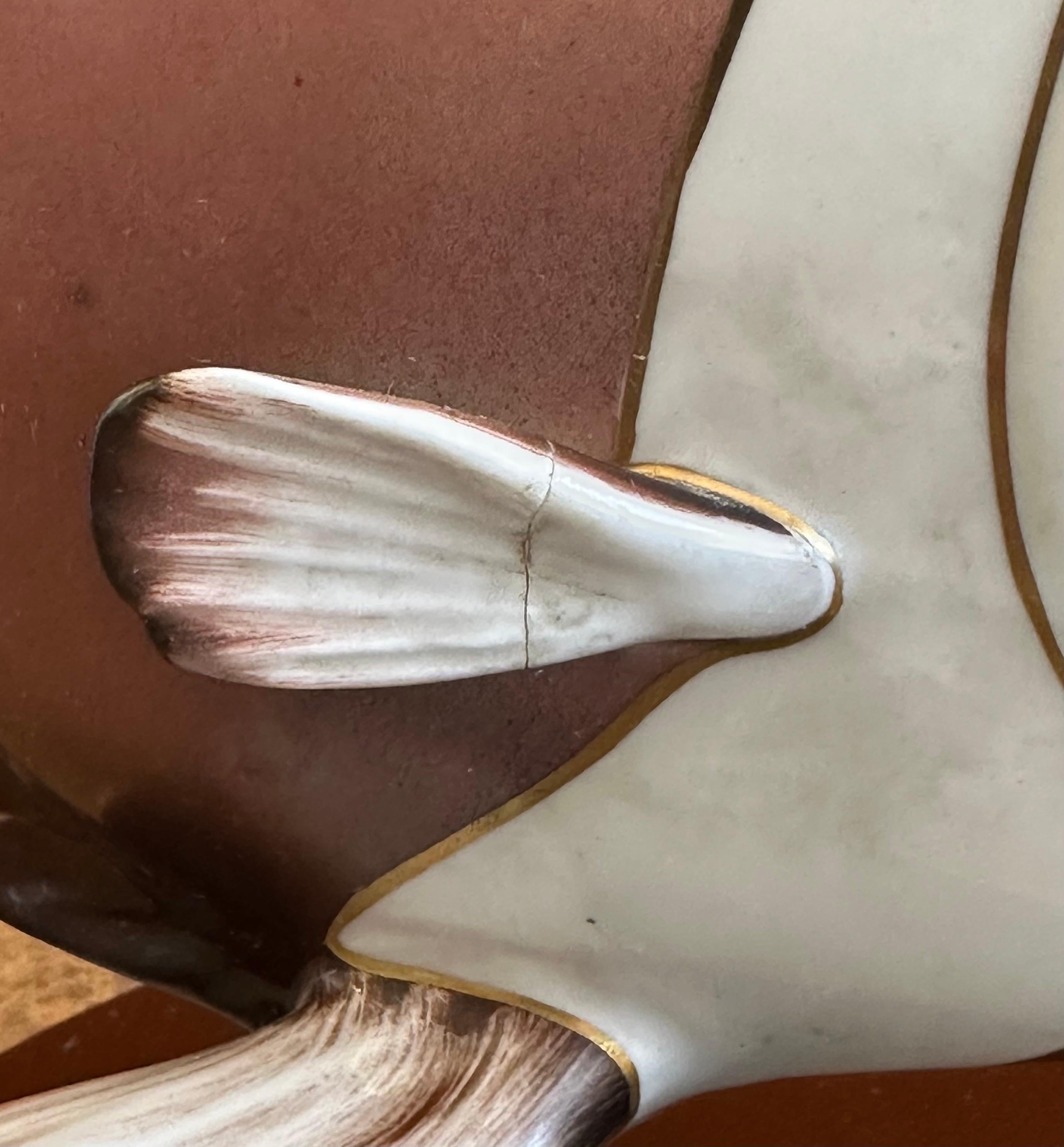 Sculpture de poisson stylisée peinte à la main par Giulia Mangani pour Oggetti en vente 7