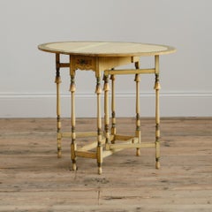 Table Sutherland Gateleg peinte à la main