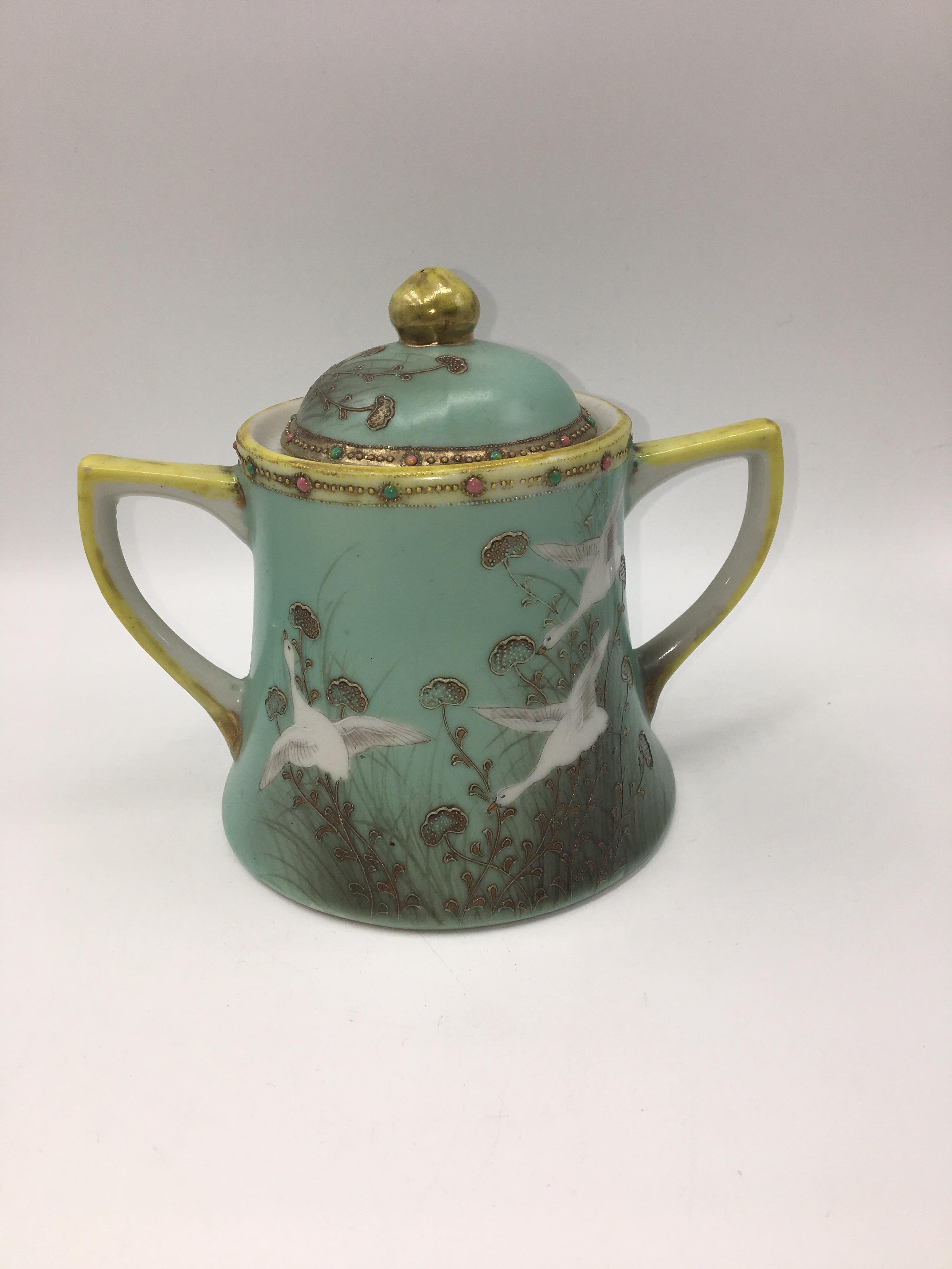 japanese tea set 1950s