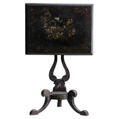 Hand Painted Tilt-Top Table, England, circa 1870