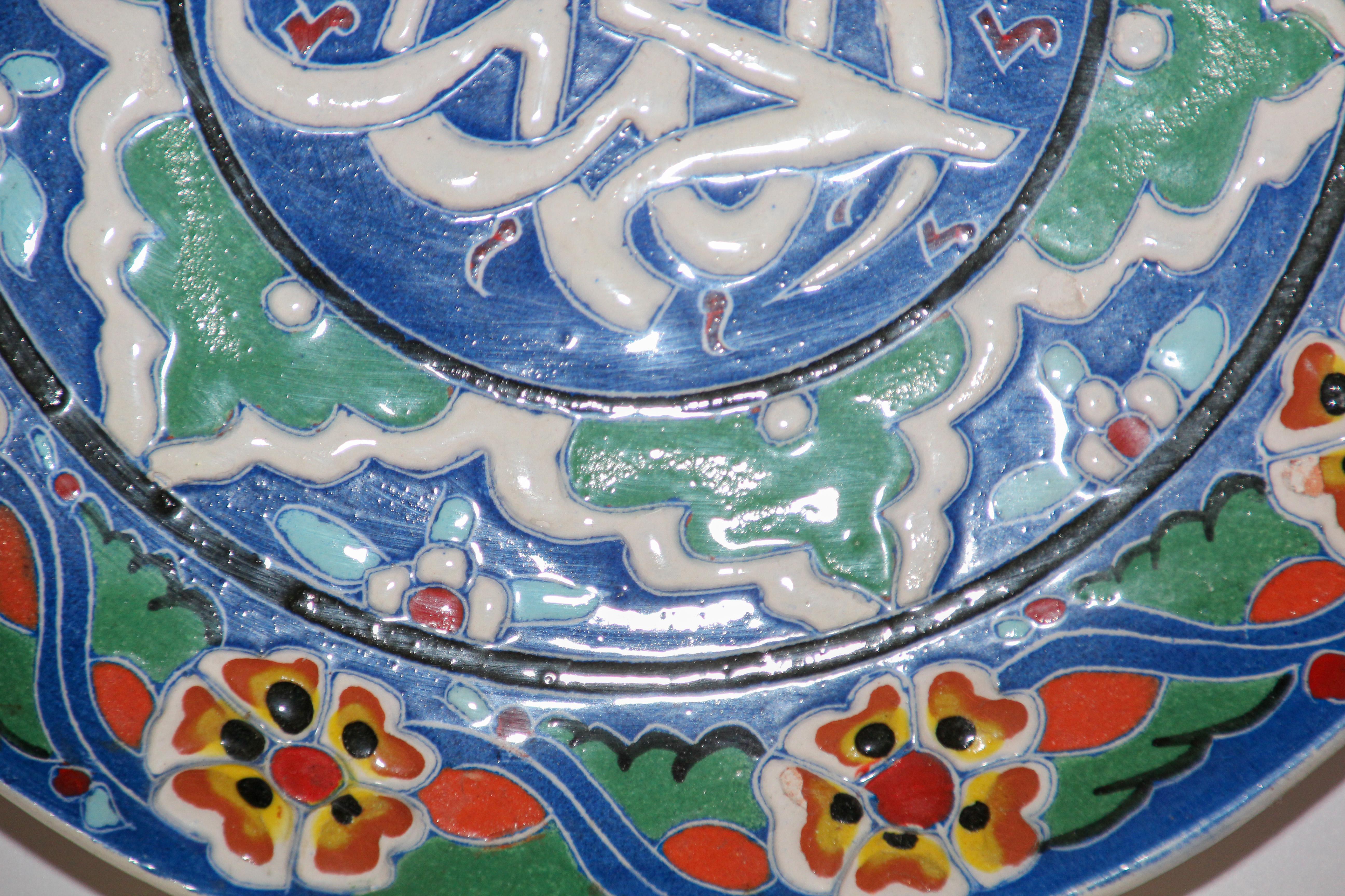 turkish ceramic plates