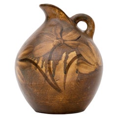 Vintage Hand Painted Vase by Kupittaan Savi
