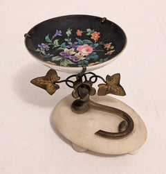 Hand Painted Victorian Pin Dish