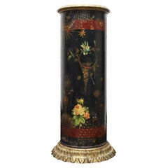 Hand-Painted Victorian Umbrella Stand