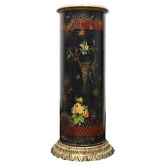 Hand-Painted Victorian Umbrella Stand