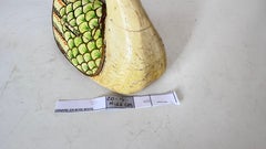 Hand-Painted Wooden Box – Stylized Bird Form – Folk Art from Rajasthan, India –