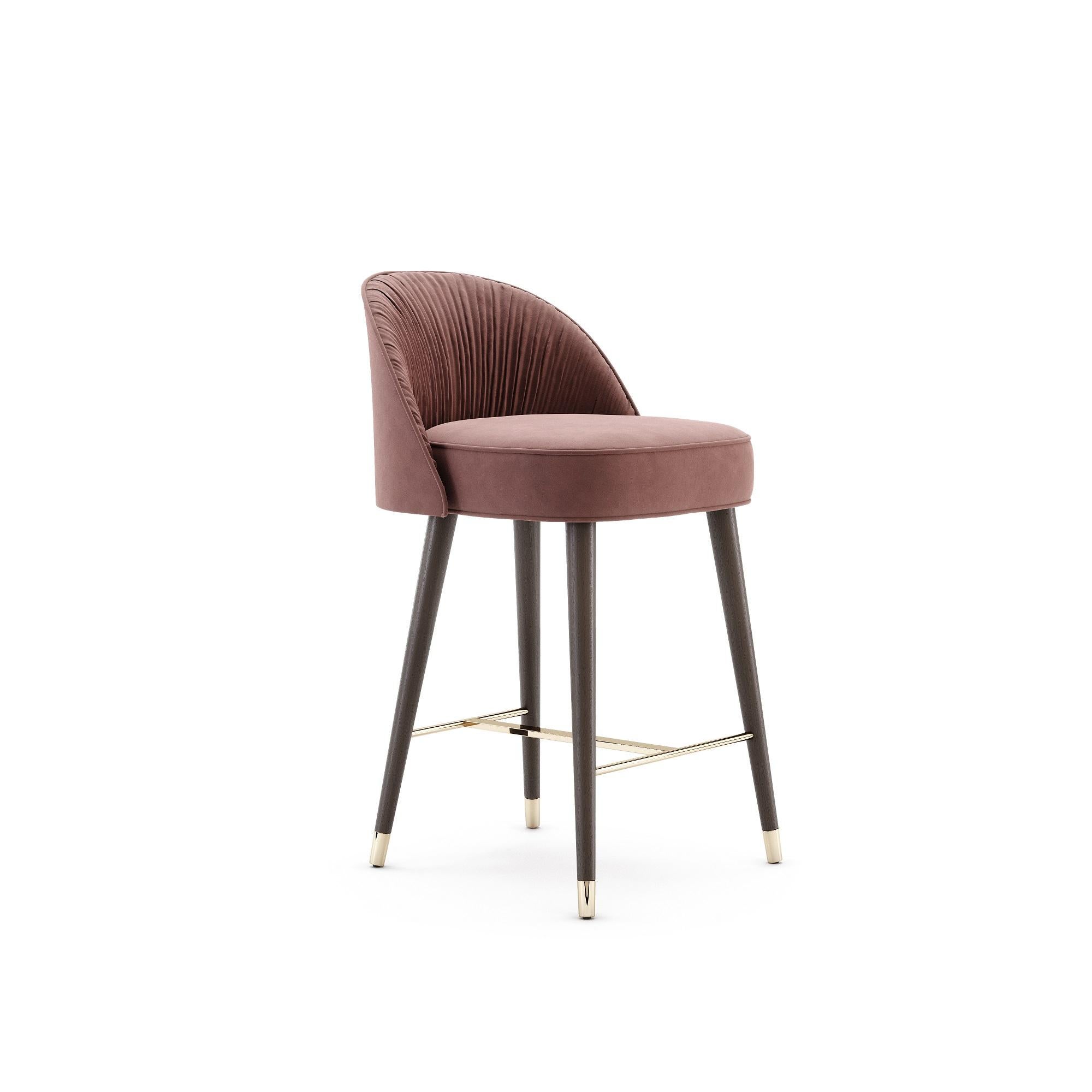 velvet bar stools set of 4