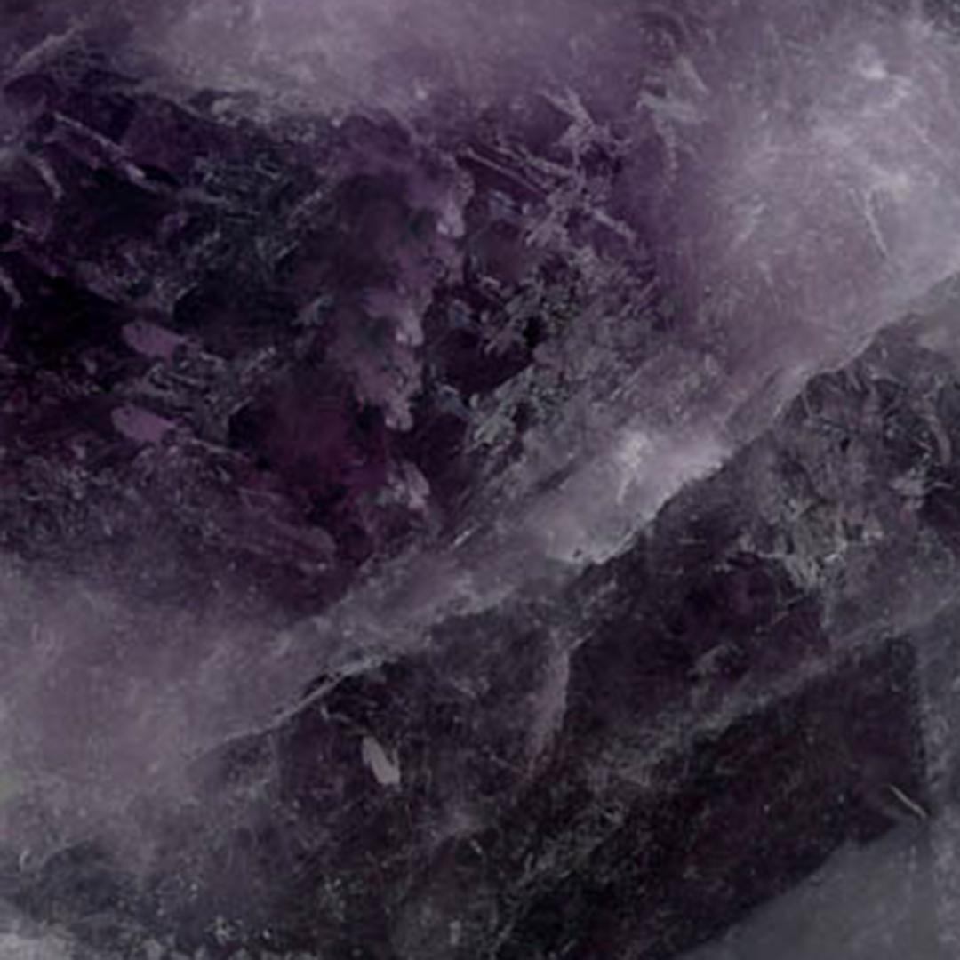Hand-Polished Amethyst Sphere For Sale 4
