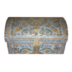 Hand Printed French Wallpaper Box, 18th Century