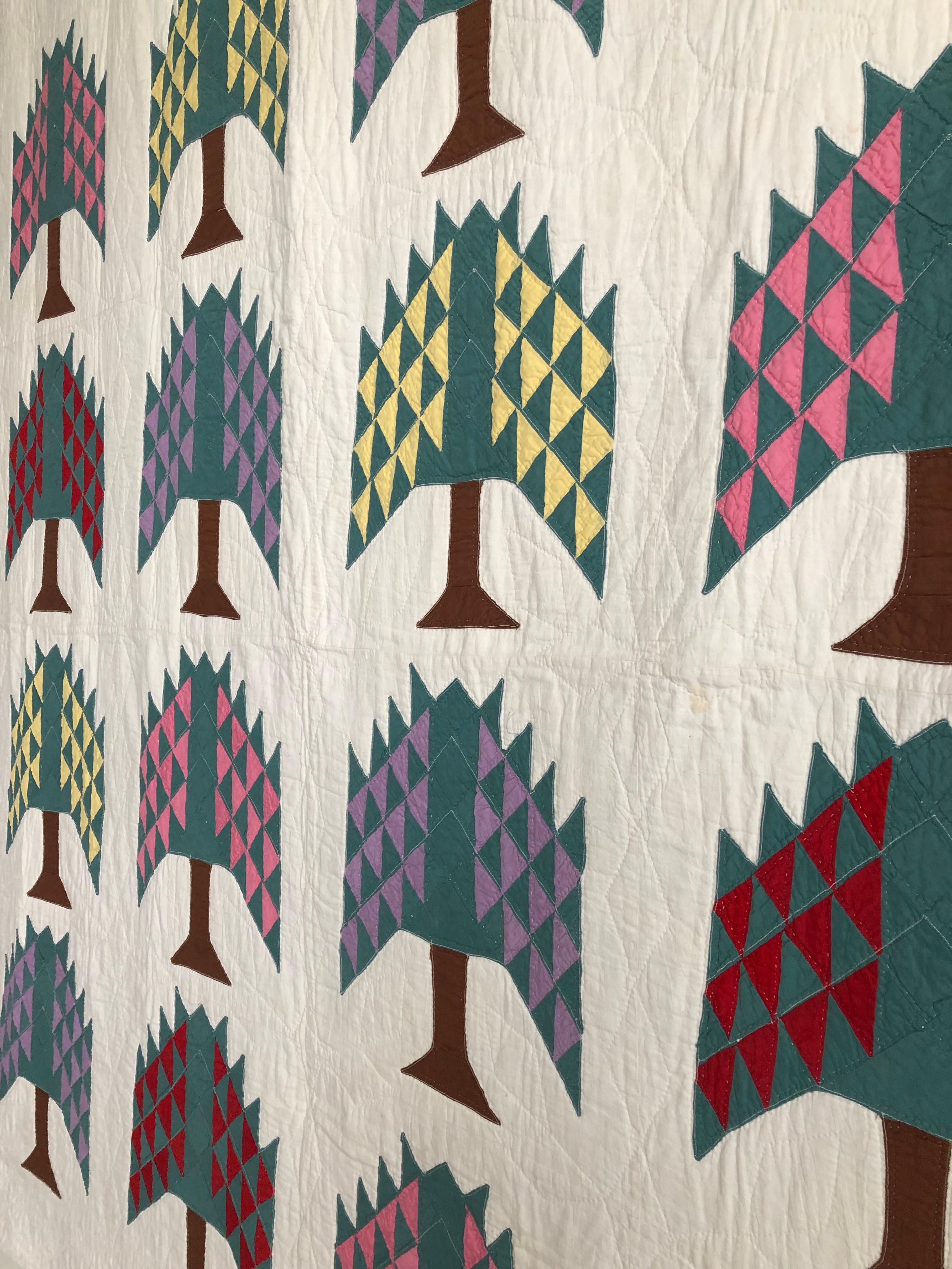 escher christmas tree quilt pattern