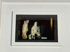 Photographie retouchée à la main par Mario Schifano