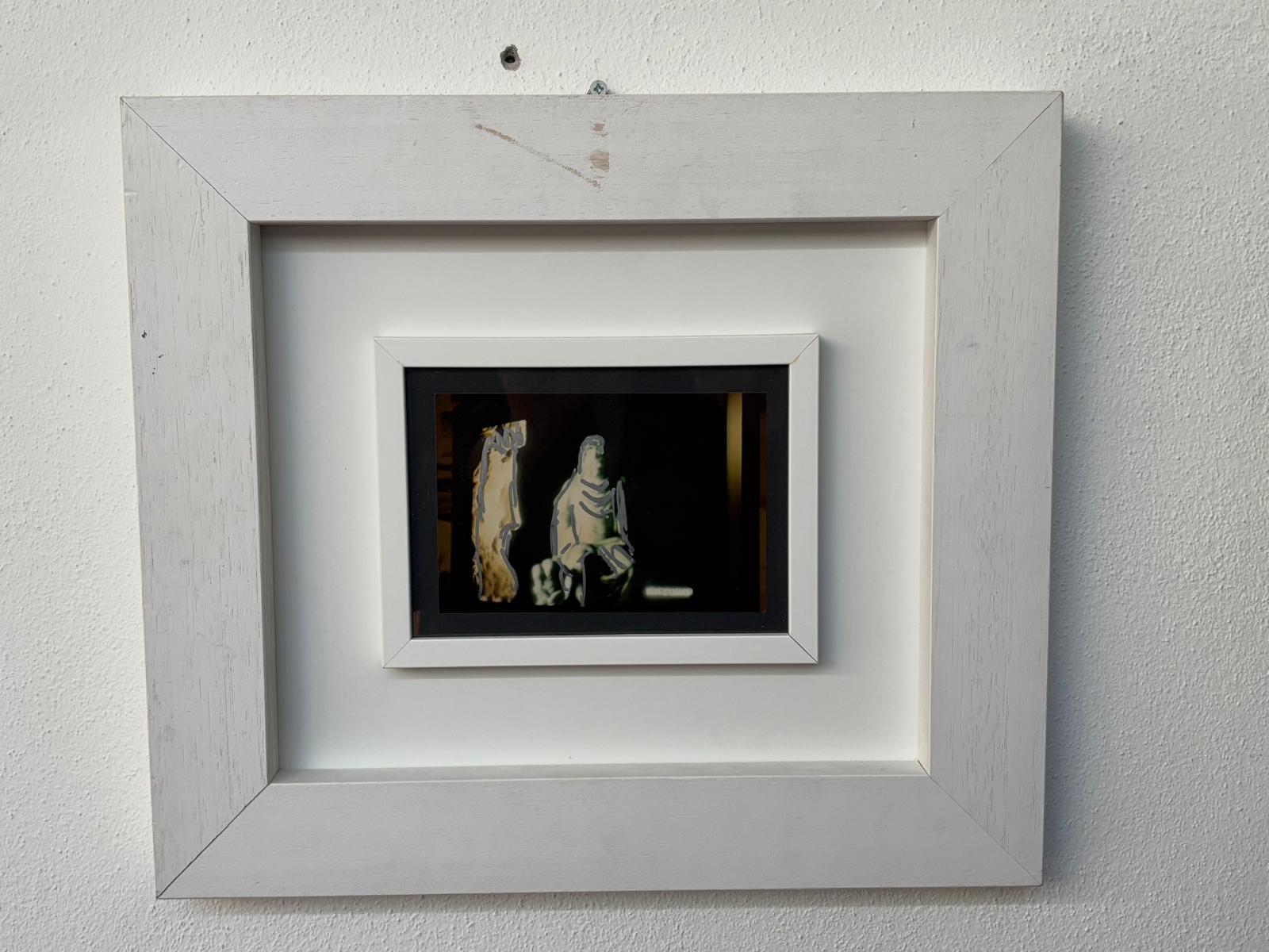 Hand-retouched Photograph by Mario Schifano For Sale 1