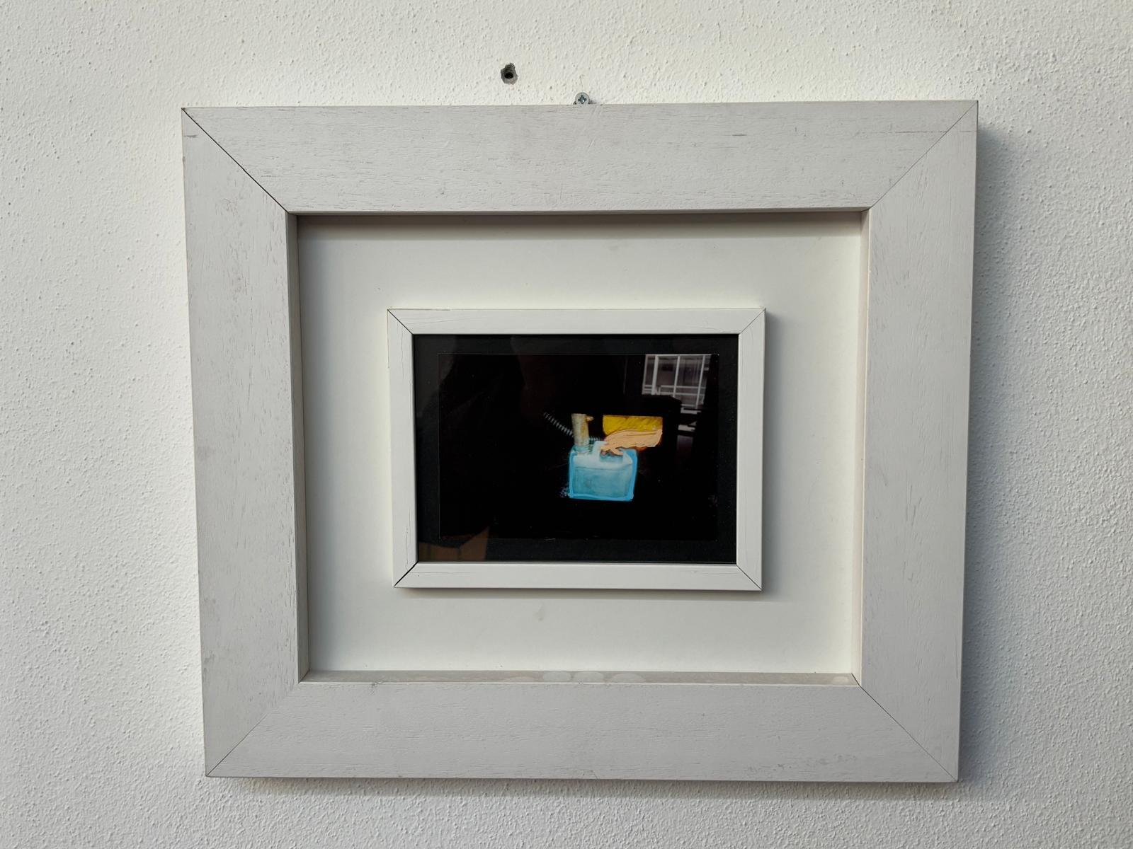 Handretuschete Fotografie von Mario Schifano im Angebot 1