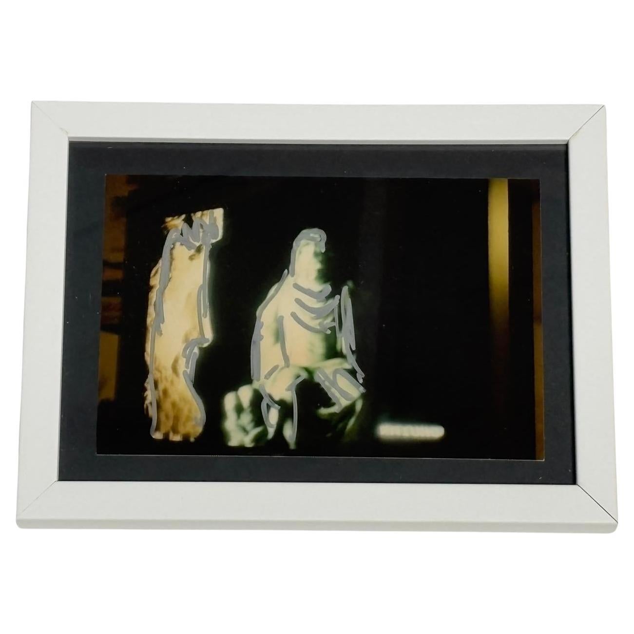 Handretuschete Fotografie von Mario Schifano