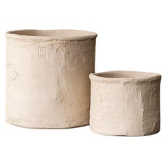 Hand-Sculpted Concrete Planter Hand-Sculpted Concrete Planter