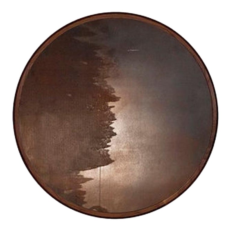 Hand Sculpted "Porthole Mirror" Mirror, Nicholas Hamilton Holmes