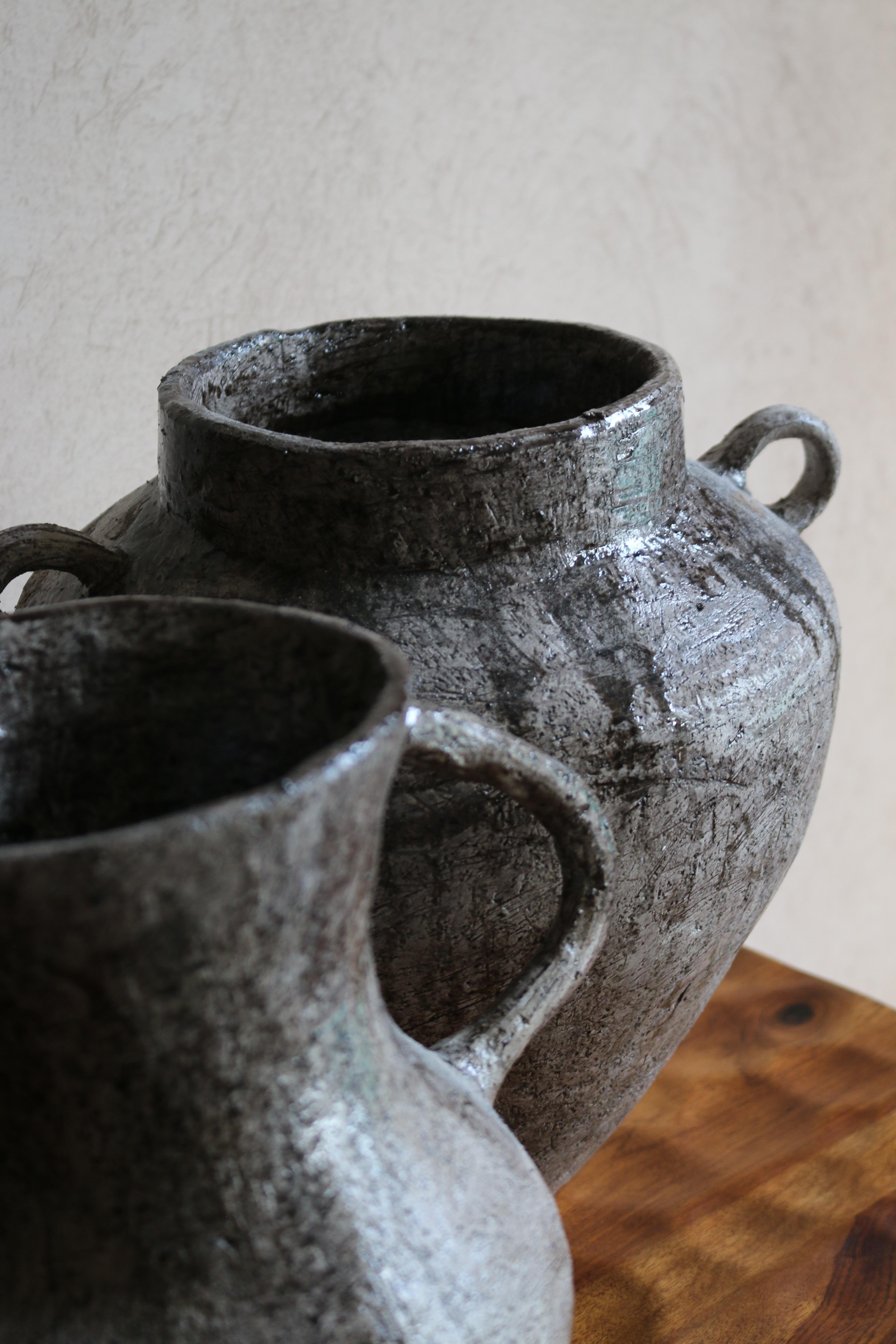 Contemporary Hand-Sculpted Vase Edit 6.1 For Sale