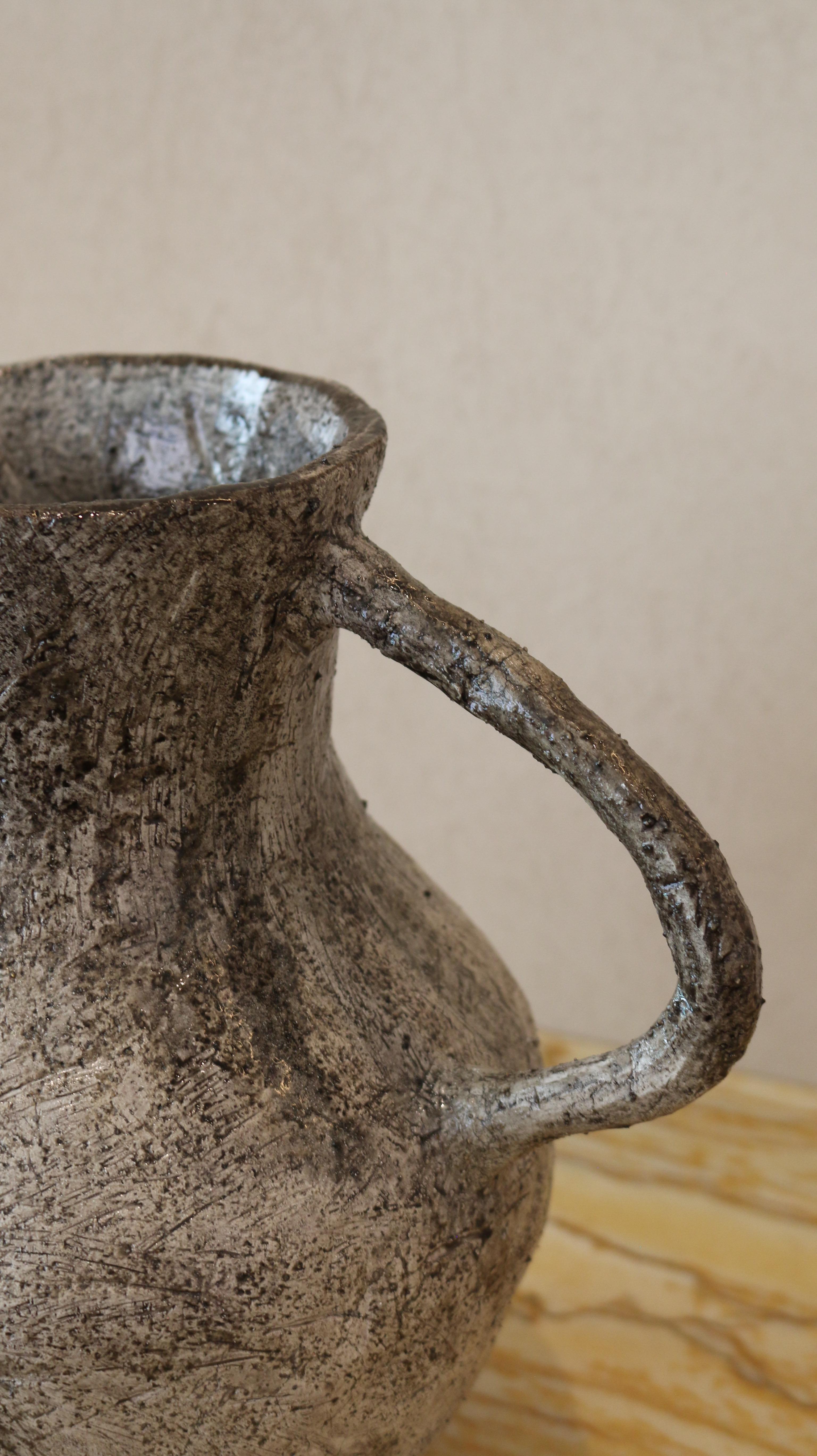 Colombiano Vaso scolpito a mano Modifica 6.2 in vendita