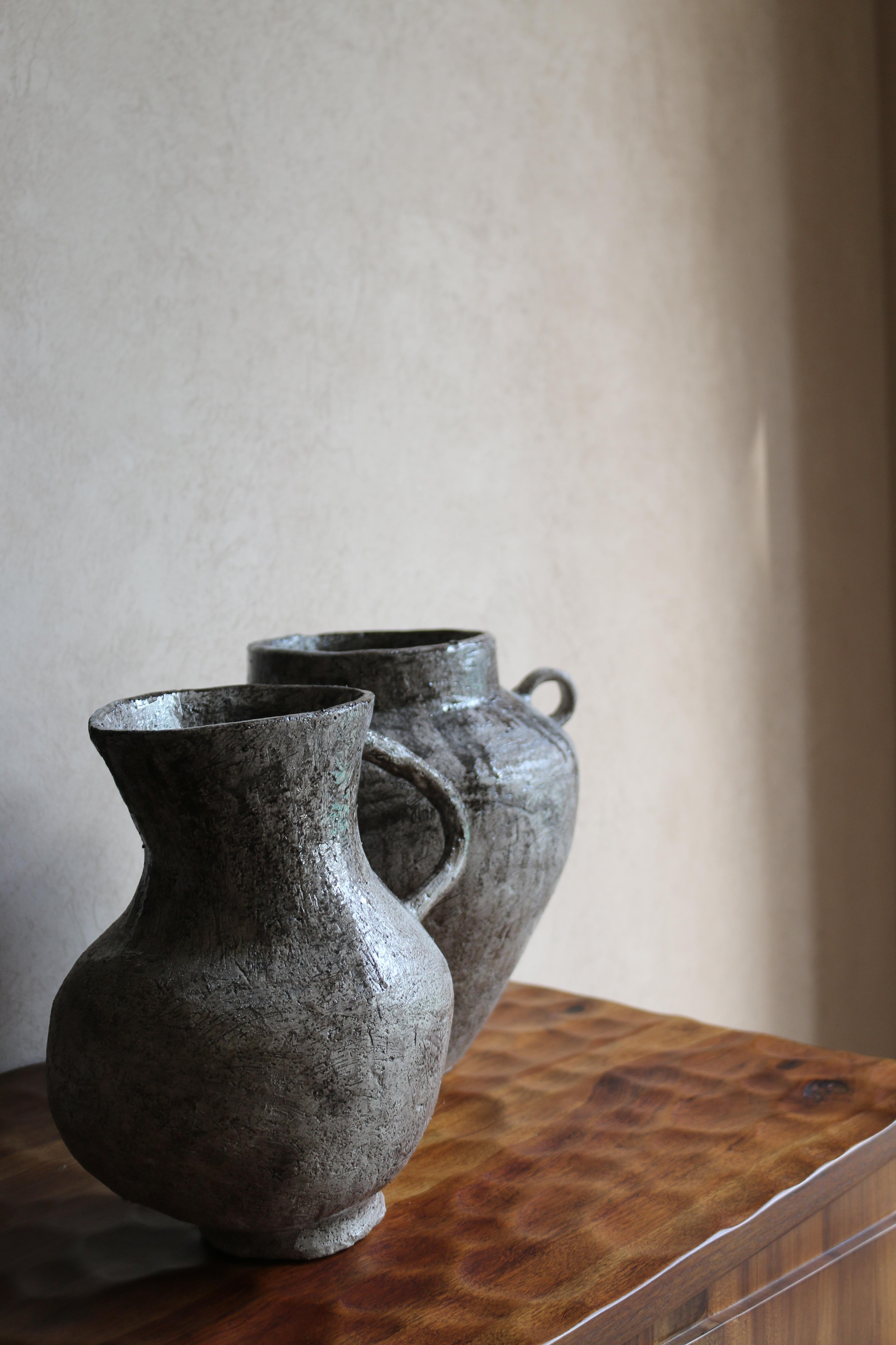 Argilla Vaso scolpito a mano Modifica 6.2 in vendita