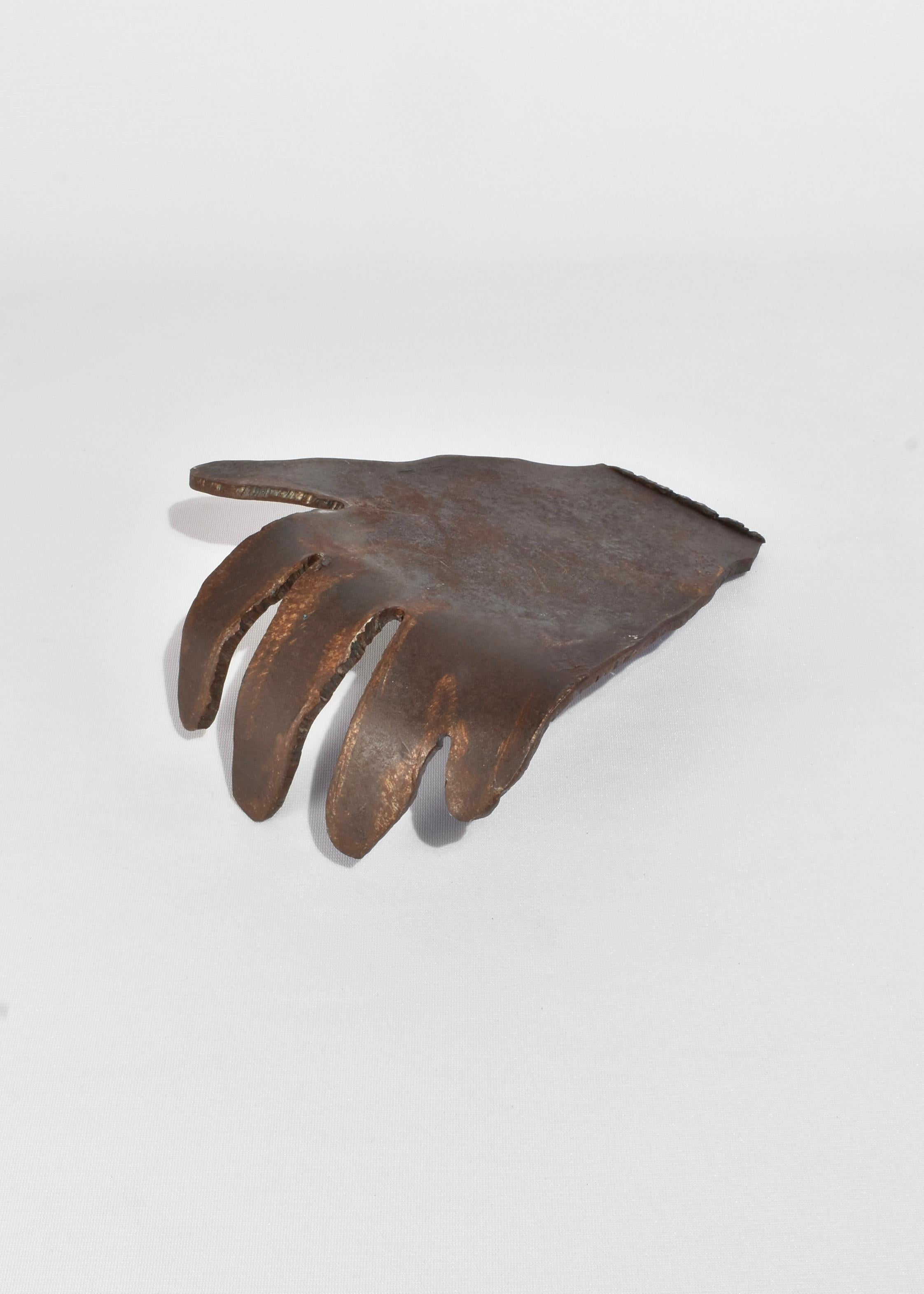 Iron Hand Sculpture For Sale
