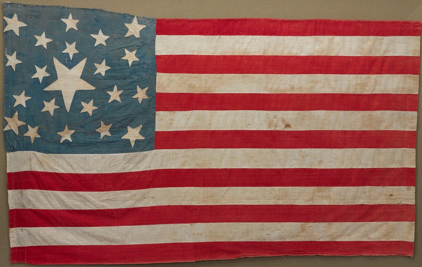 1860 american flag
