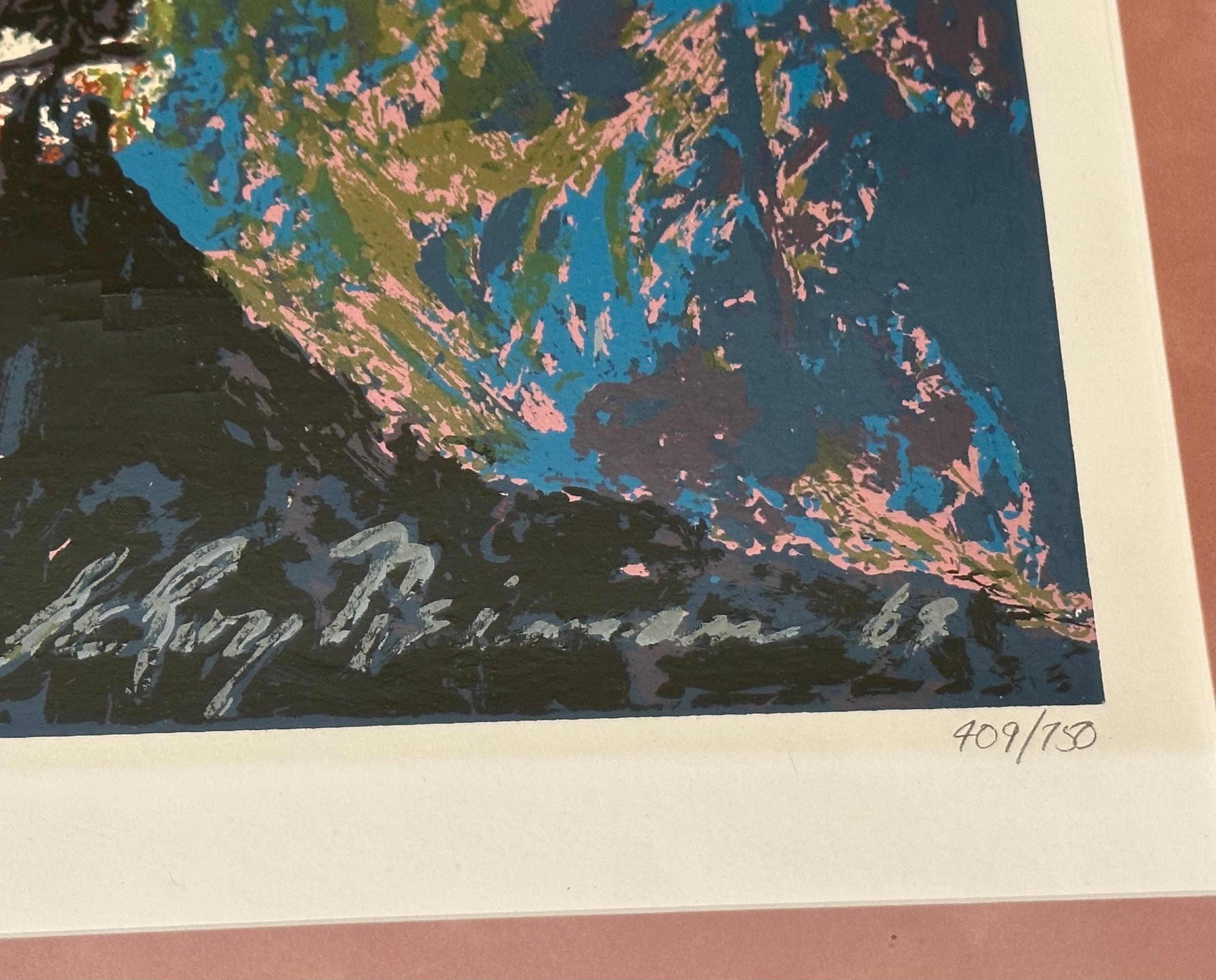 Sérigraphie signée à la main et à tirage limité 