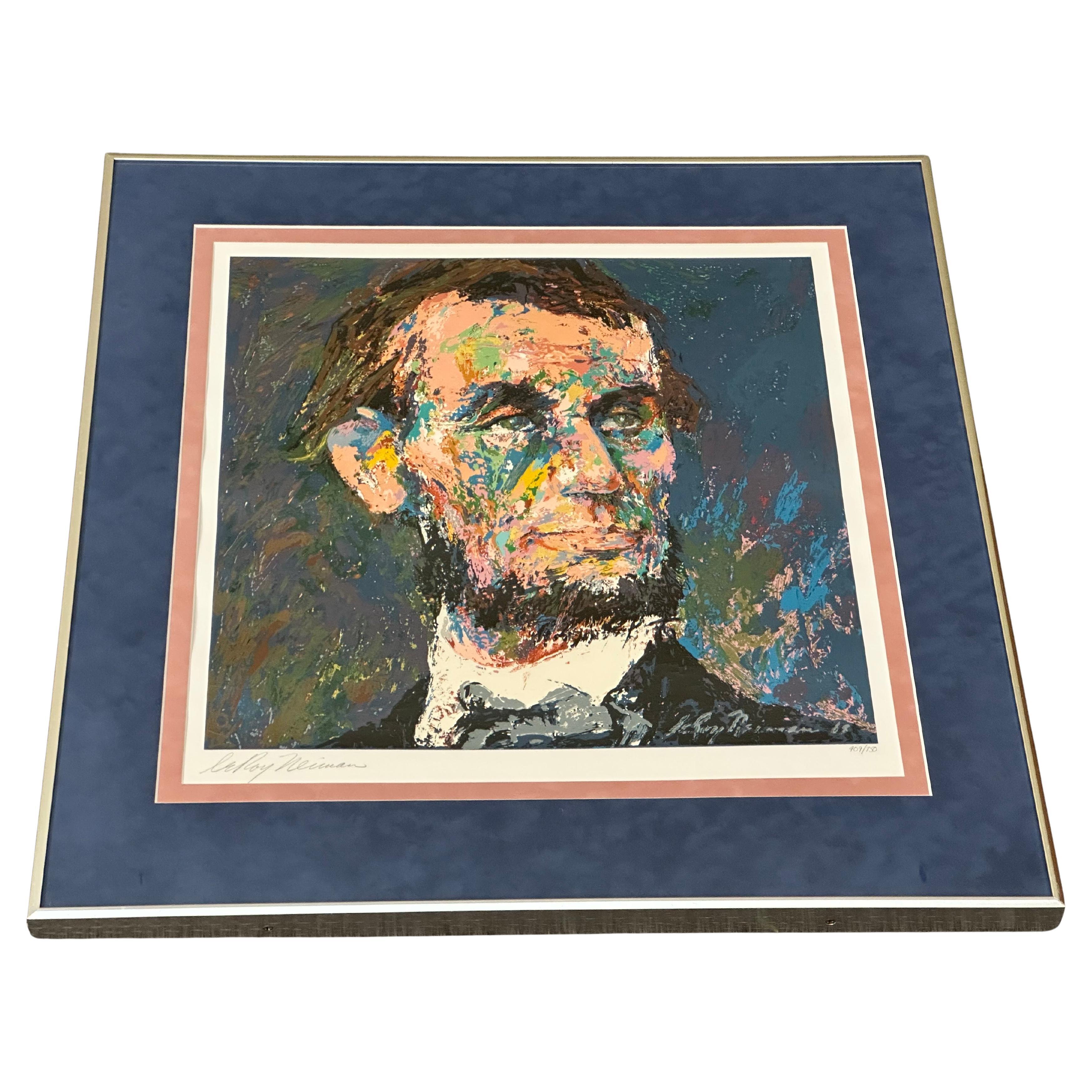 Très belle sérigraphie encadrée en édition limitée signée à la main 